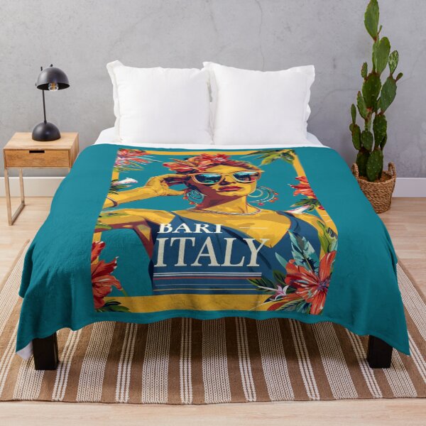 Item preview, A Vintage Travel Illustration of Bari - Italy designed and sold by GoodOldVintage.