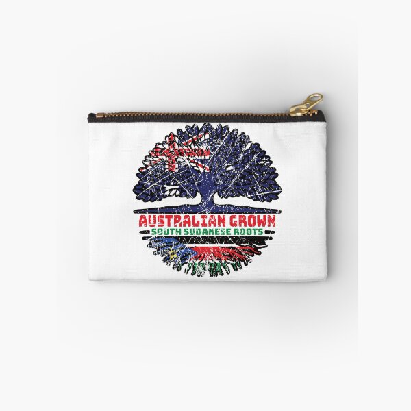 Item preview, South Sudan South Sudanese Australian Australia Tree Roots Flag designed and sold by FlagX.