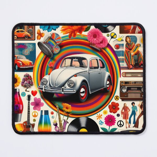 Item preview, Groovy 60s-inspired design assortment - perfect for adding vintage charm to any space! designed and sold by PandaTShirtShop.
