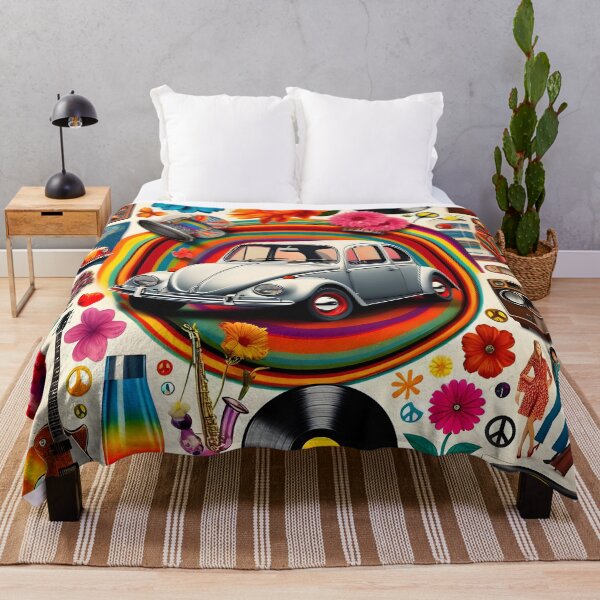 Item preview, Groovy 60s-inspired design assortment - perfect for adding vintage charm to any space! designed and sold by PandaTShirtShop.