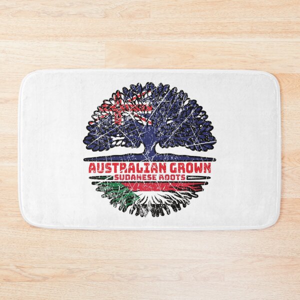 Item preview, Sudan Sudanese Australian Australia Tree Roots Flag designed and sold by FlagX.