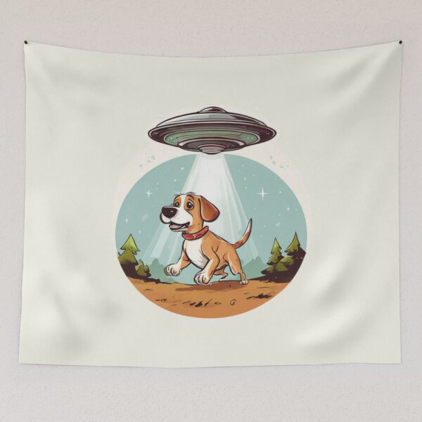 Item preview, Dog Abduction Design designed and sold by Planetporridge.
