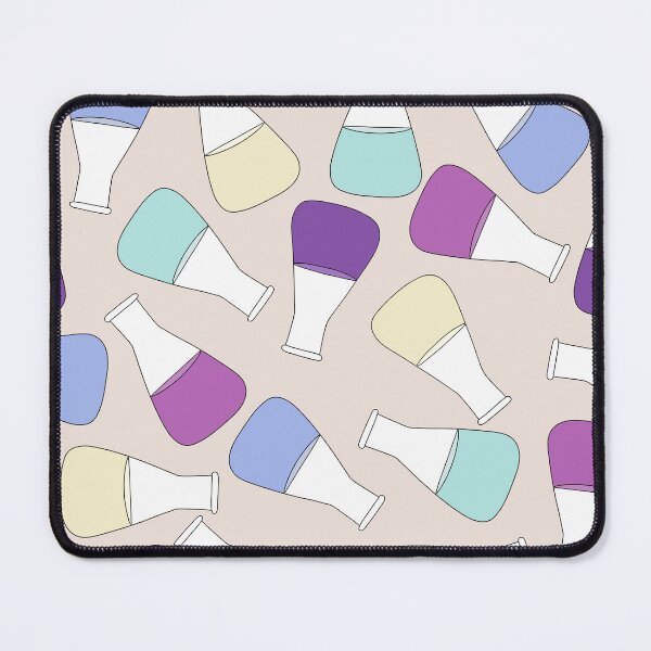 Item preview, Chemistry Erlenmeyer Flask Repeating Pattern designed and sold by MauveineDesigns.