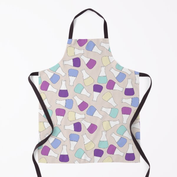 Item preview, Chemistry Erlenmeyer Flask Repeating Pattern designed and sold by MauveineDesigns.