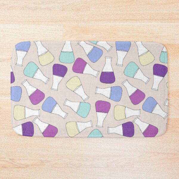 Item preview, Chemistry Erlenmeyer Flask Repeating Pattern designed and sold by MauveineDesigns.