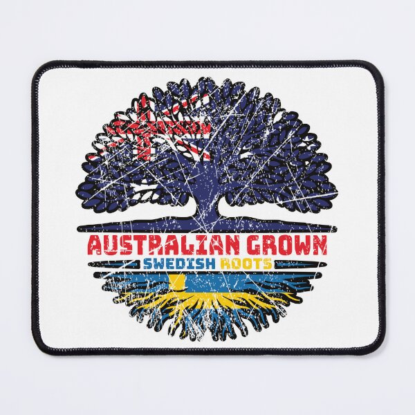 Item preview, Sweden Swedish Australian Australia Tree Roots Flag designed and sold by FlagX.