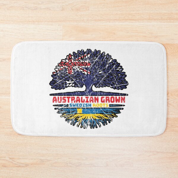 Item preview, Sweden Swedish Australian Australia Tree Roots Flag designed and sold by FlagX.