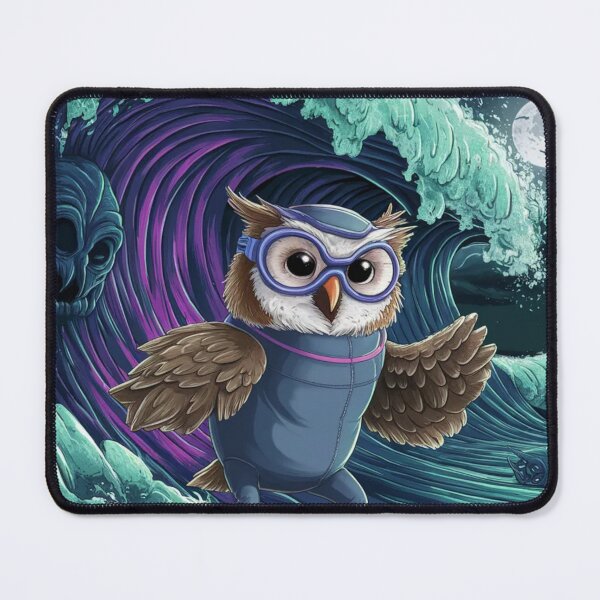 Item preview, "OWL SURFING "   BABY OWL SURFING  designed and sold by Obinne.