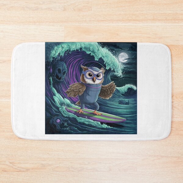 Item preview, "OWL SURFING " BABY OWL SURFING designed and sold by Obinne.