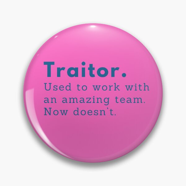 Item preview, Funny Leaving Gift | Traitor | Leaving Gift for a Colleague designed and sold by MooMedia.