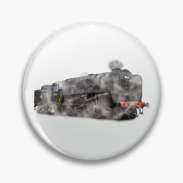 Item preview, BR Standard Class 9F Watercolour designed and sold by jameswattsart.