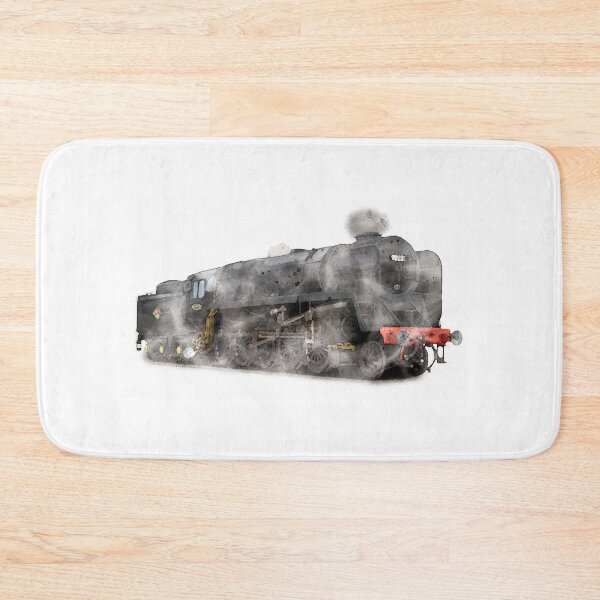 Item preview, BR Standard Class 9F Watercolour designed and sold by jameswattsart.