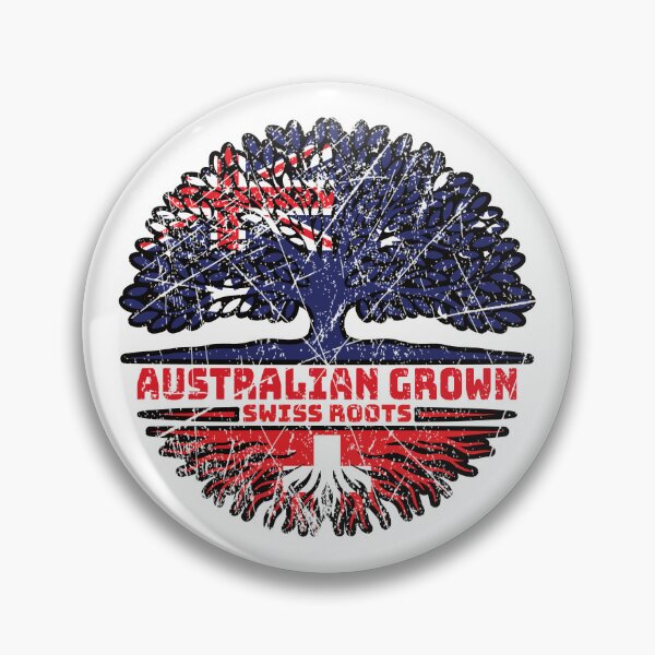Item preview, Switzerland Swiss Australian Australia Tree Roots Flag designed and sold by FlagX.