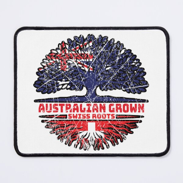 Item preview, Switzerland Swiss Australian Australia Tree Roots Flag designed and sold by FlagX.
