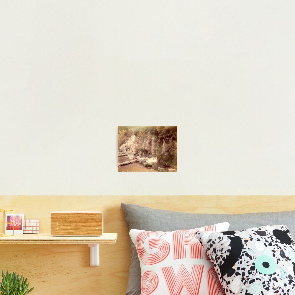 Tamadare waterfall at Yumoto, Japan Photographic Print