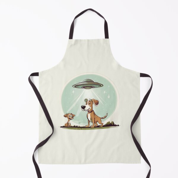 Item preview, Funny Dog Abduction designed and sold by Planetporridge.