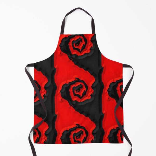 Item preview, 3D Red and Black Swirl Pattern designed and sold by TheRulerofEarth.