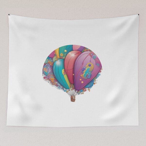 Item preview, Letter Balloons (1460) designed and sold by WASjourney.