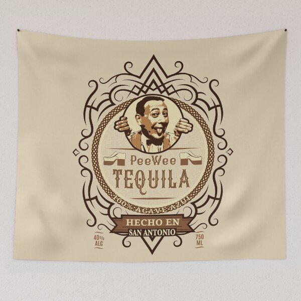 Item preview, Pee Wee Herman Tequila Etiqueta Lts designed and sold by Alema Art.