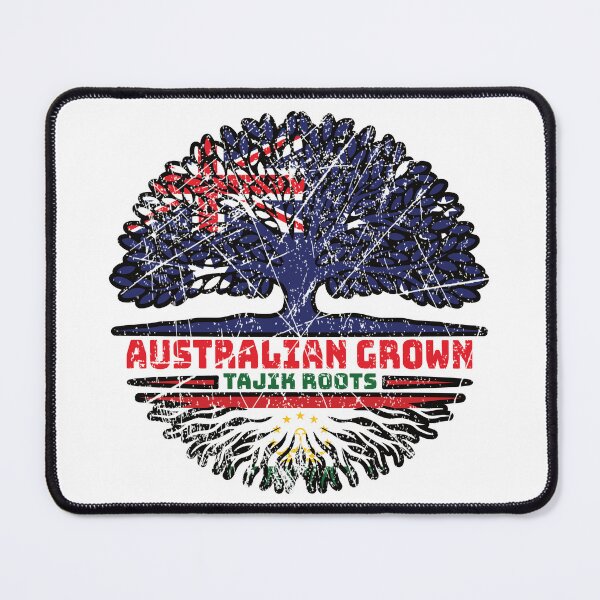 Item preview, Tajikistan Tajik Australian Australia Tree Roots Flag designed and sold by FlagX.