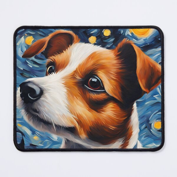 Item preview, Cute Jack Russel Painting Print designed and sold by LarkaArt.