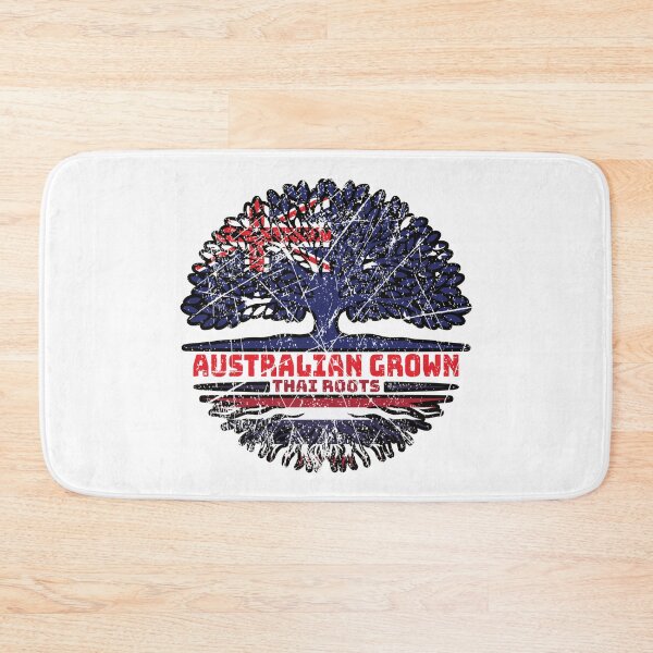 Item preview, Thailand Thai Australian Australia Tree Roots Flag designed and sold by FlagX.