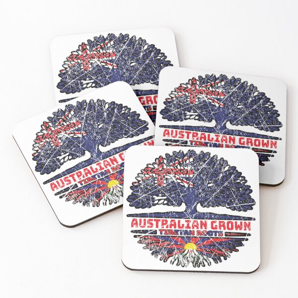 Item preview, Tibet Tibetan Australian Australia Tree Roots Flag designed and sold by FlagX.
