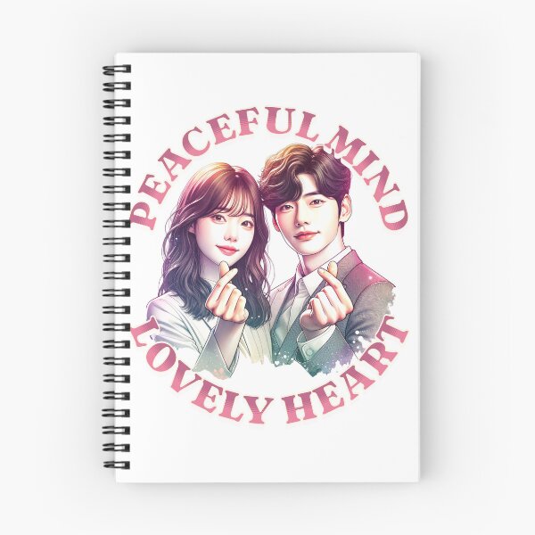 Item preview, Design Peaceful Mind Lovely Heart designed and sold by PrintYOD.
