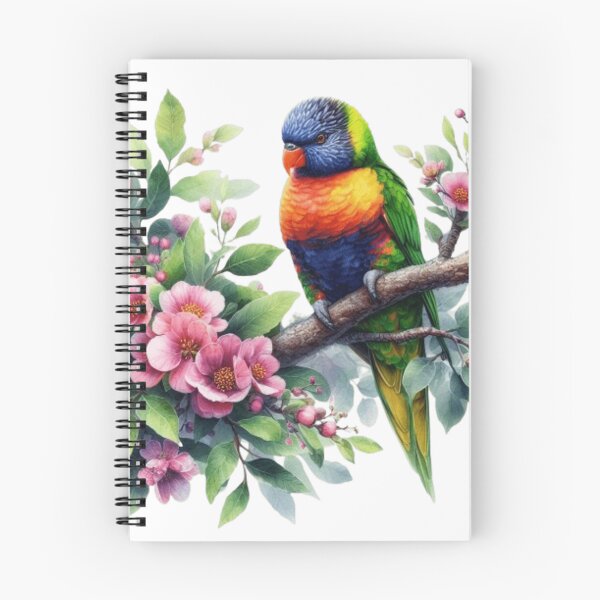 Item preview, Watercolour Lorikeet  designed and sold by Maddiisbirds.