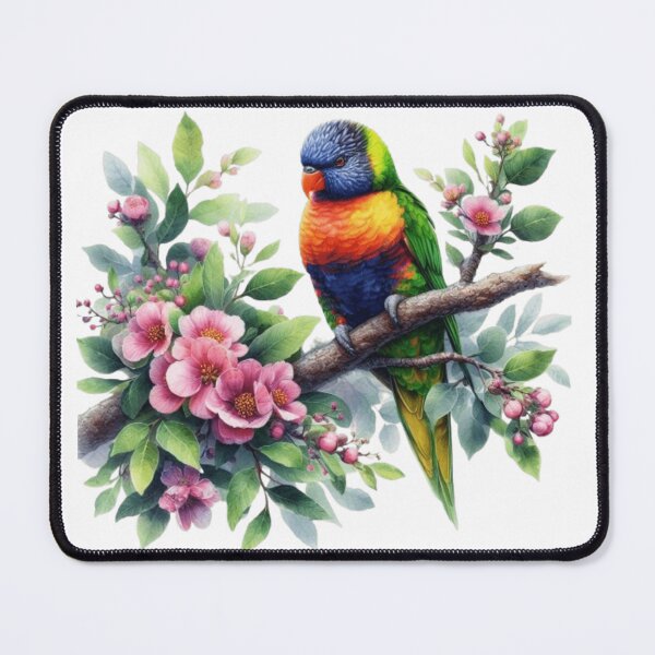 Item preview, Watercolour Lorikeet  designed and sold by Maddiisbirds.