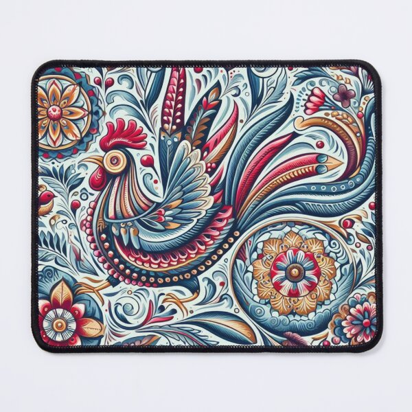Item preview, The Most Colorful Rooster designed and sold by Laura Chambers.