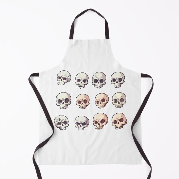 Item preview, Cartoon skull emojis designed and sold by taniasofia.