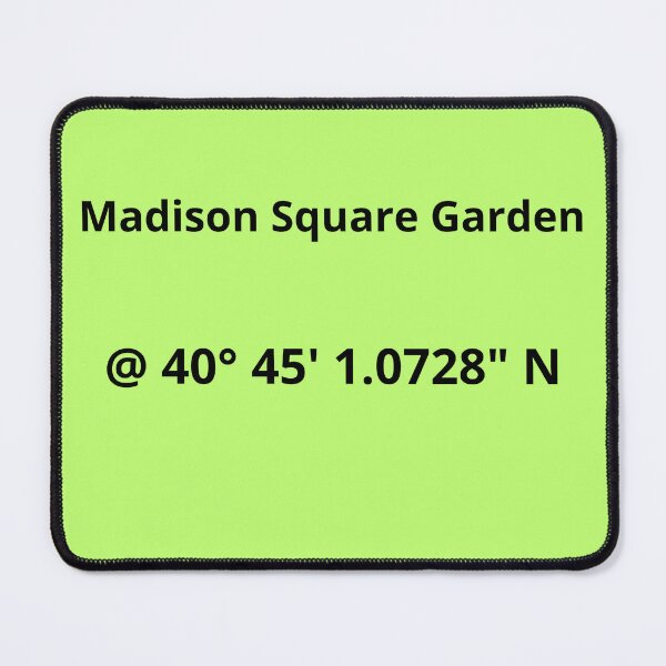 Item preview, Medison square garden designed and sold by TransJaro.