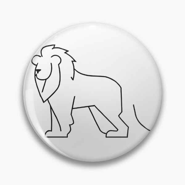 Item preview, lion designed and sold by SALUdesign.