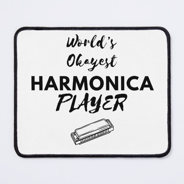 Item preview, World's Okayest Harmonica Player designed and sold by sydney-syder.