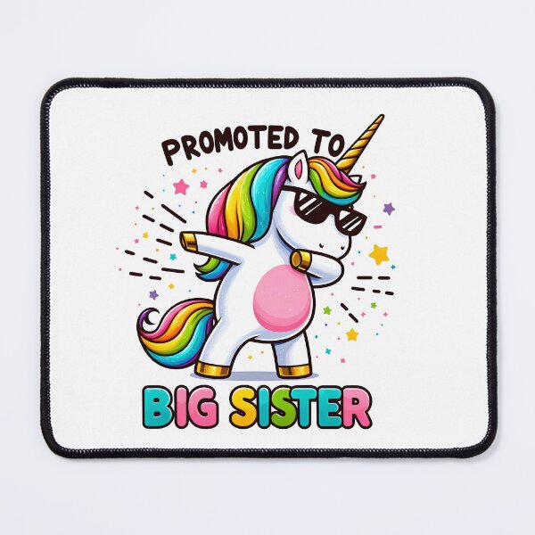 Item preview, Promoted to Big Sister Unicorn - Adorable and Magical Design designed and sold by svarupa.
