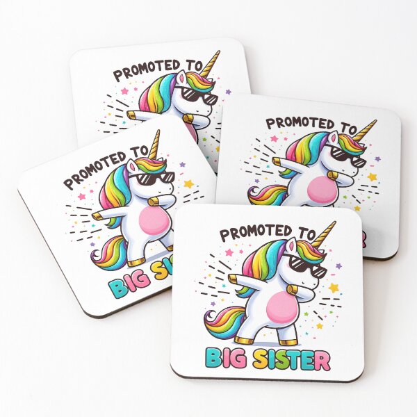 Item preview, Promoted to Big Sister Unicorn - Adorable and Magical Design designed and sold by svarupa.