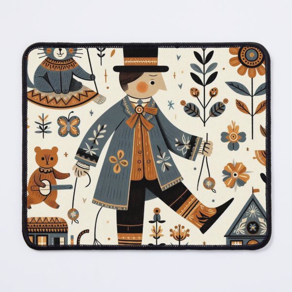 Item preview, The Woodland Music Man designed and sold by Laura Chambers.