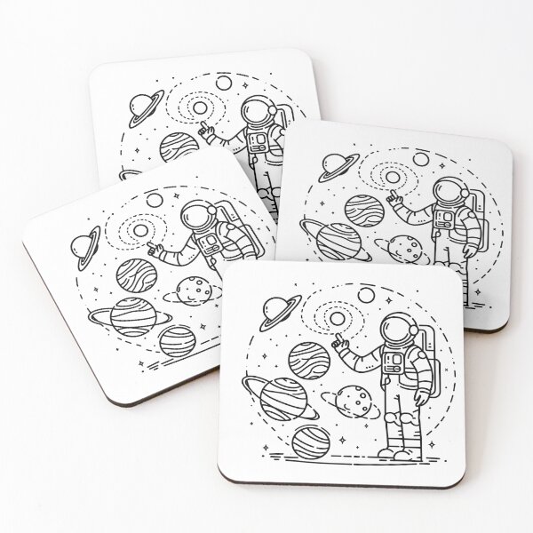 Item preview, Astronauts travel around the universe designed and sold by yumi86.