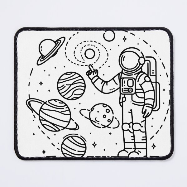 Item preview, Astronauts travel around the universe designed and sold by yumi86.