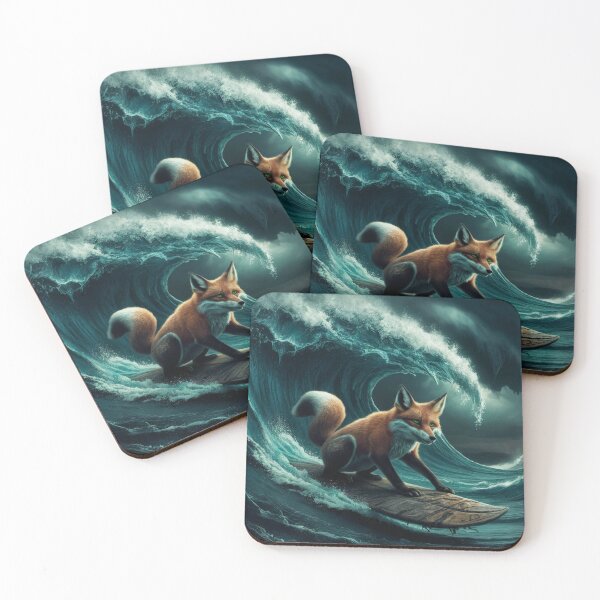 Item preview, "SURFING FOX" designed and sold by Obinne.