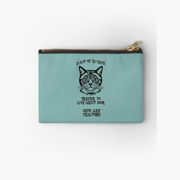 Item preview, 8 out of 10 cats prefer to live next door (black) designed and sold by SolidEarthArt.