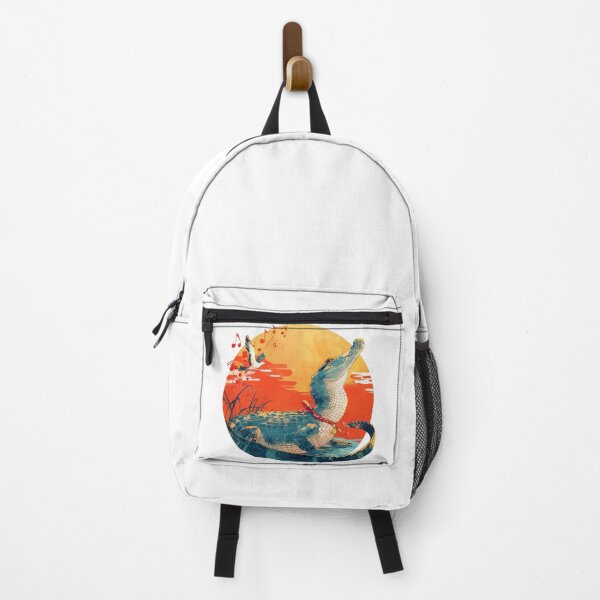 Item preview, Cute Crocodile Listening to Music designed and sold by SMARTKIT DESIGNAGENCY.