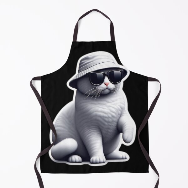 Item preview, Funny Collection of Cute Bucket Hat Cat T-Shirt Designs #1 designed and sold by KittyKouture.