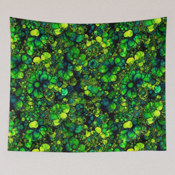 Item preview, Flowers Emerging from Green Abyss designed and sold by DD Design.