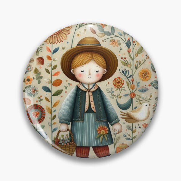 Item preview, Collecting Flowers designed and sold by Laura Chambers.