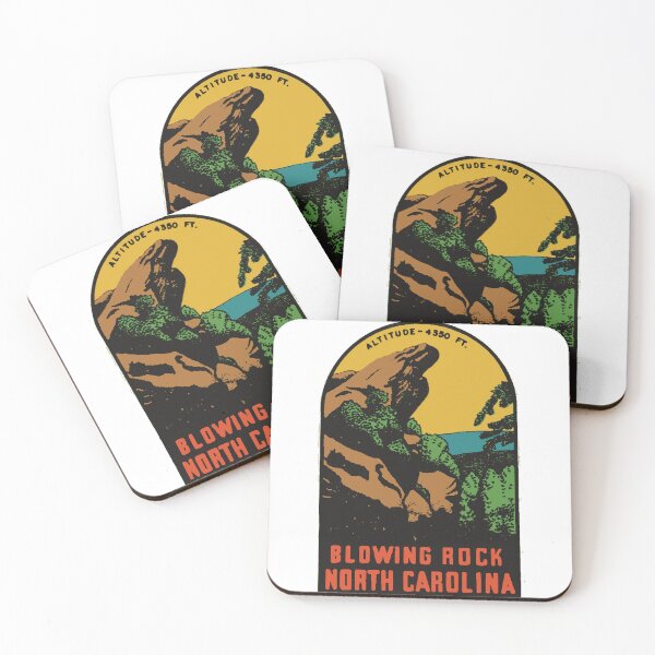 Item preview, Blowing Rock North Carolina Vintage Style designed and sold by Decal Mania.