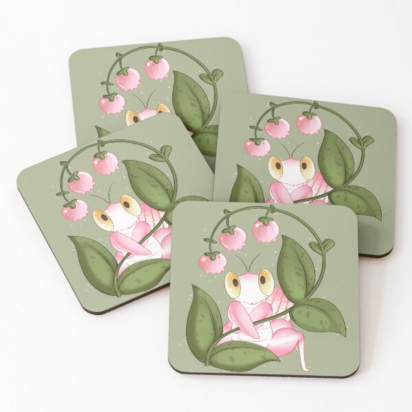Item preview, Orchid mantis with lily of the valley designed and sold by squishyenby.