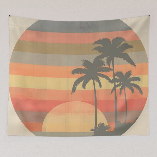 Item preview, Sunset Silhouette Serenity designed and sold by AI-Only Creations.