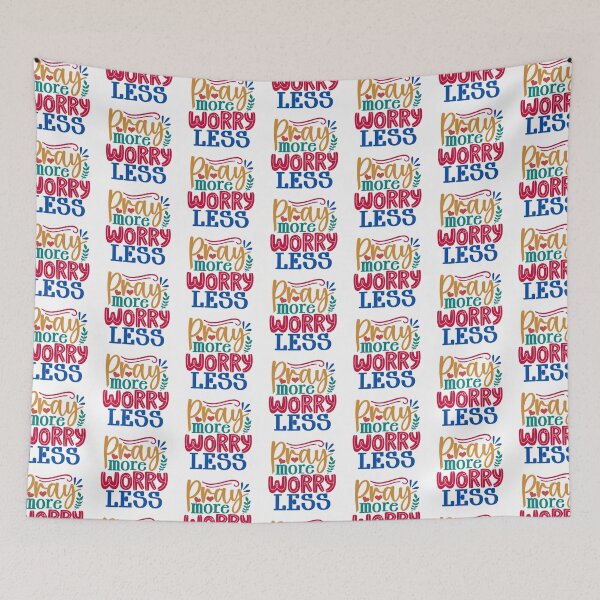 Item preview, Pray More Worry Less designed and sold by Wilcox PhotoArt.